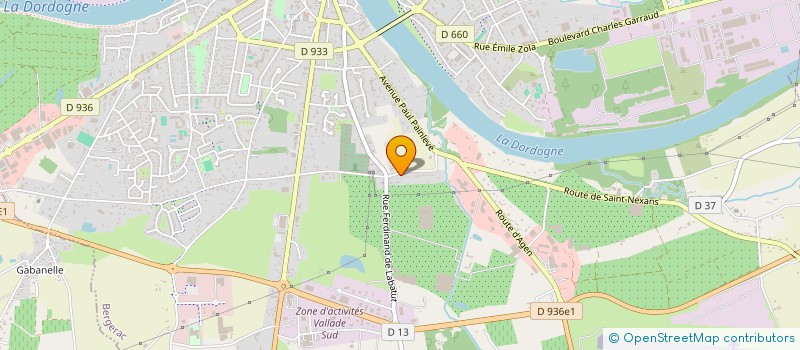 localisation de l'entreprise DNA SUCCESS à BERGERAC