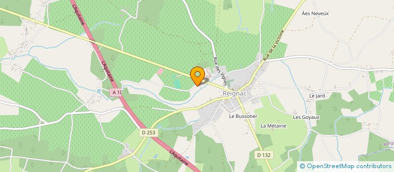 localisation de l'entreprise DNACQ CONSEILS à REIGNAC