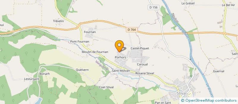 localisation de l'entreprise DNAG  CLEGUEREC