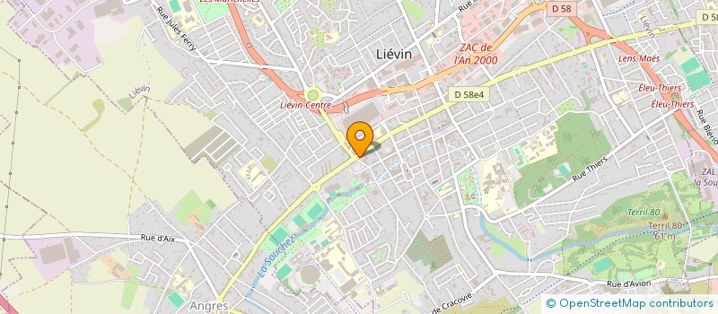 localisation de l'entreprise DNAIM IMMOBILIER  LIEVIN