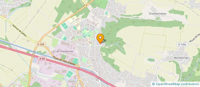 localisation de l'entreprise DNB HABITAT à BOURGOIN-JALLIEU