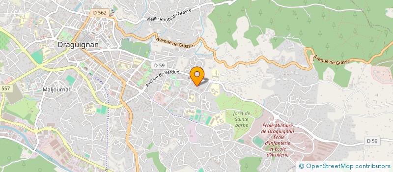 localisation de l'entreprise DNC  DRAGUIGNAN