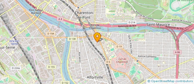 localisation de l'entreprise DNC à MAISONS-ALFORT