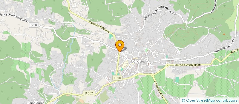 localisation de l'entreprise DNC à LORGUES