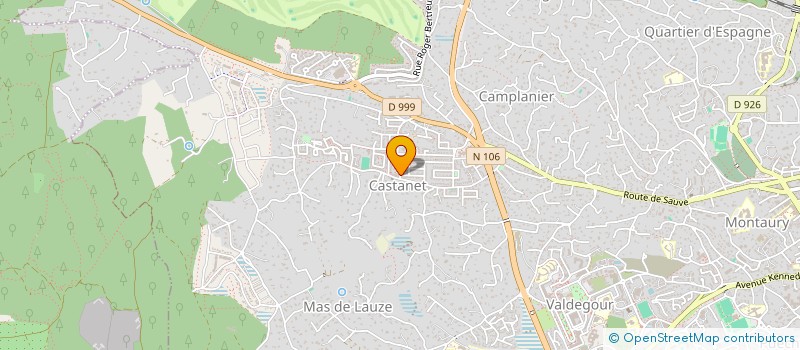 localisation de l'entreprise DNC ETUDES  SAINT-BEAULIZE