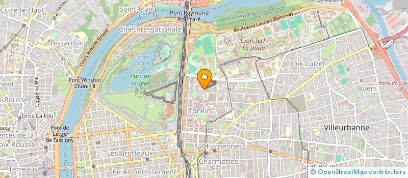 localisation de l'entreprise DNC SECURITE  VILLEURBANNE