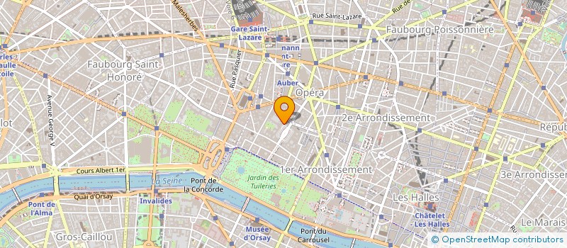 localisation de l'entreprise DNCA FINANCE à PARIS
