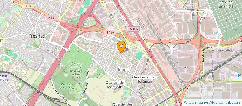 localisation de l'entreprise DNCCE-INVEST à RUNGIS
