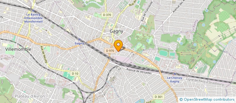 localisation de l'entreprise DNCP à GAGNY