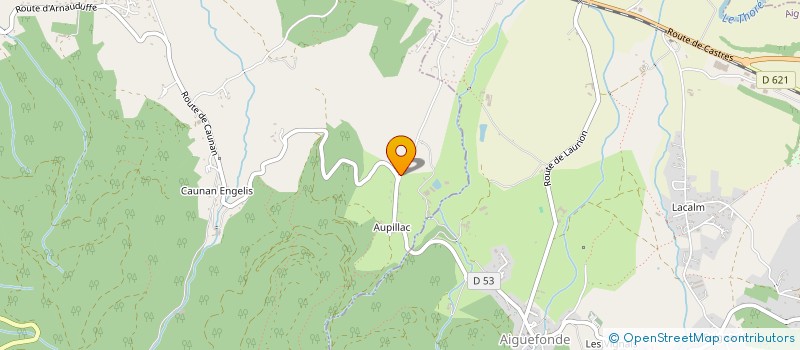 localisation de l'entreprise DND  LABRUGUIERE