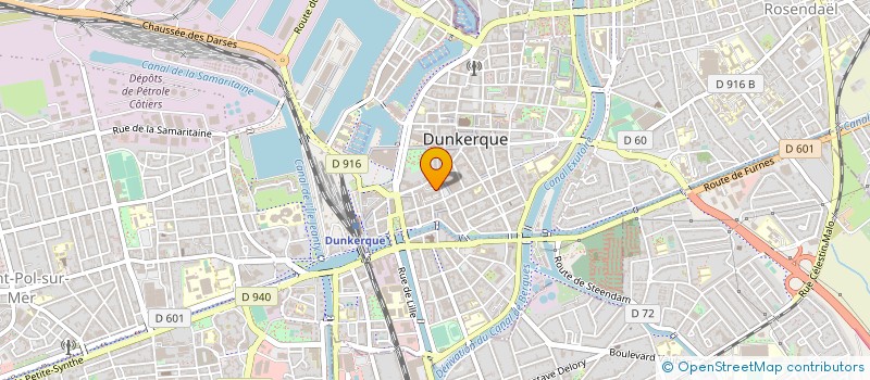 localisation de l'entreprise DND à DUNKERQUE