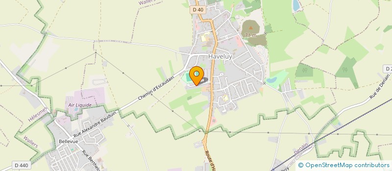 localisation de l'entreprise DND INVEST  HAVELUY