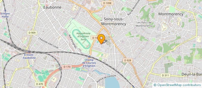 localisation de l'entreprise DNE SECURITE PRIVEE à SOISY-SOUS-MONTMORENCY