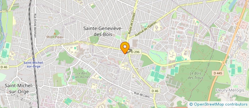 localisation de l'entreprise DNF. BATI à SAINTE-GENEVIEVE-DES-BOIS