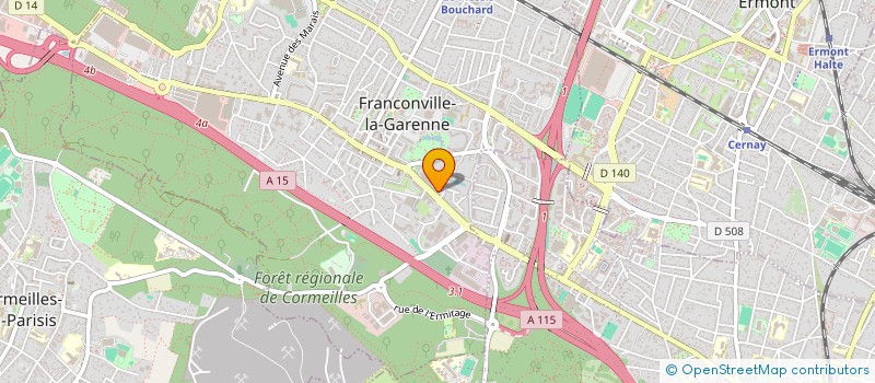 localisation de l'entreprise DNF CONSTRUCTION à FRANCONVILLE