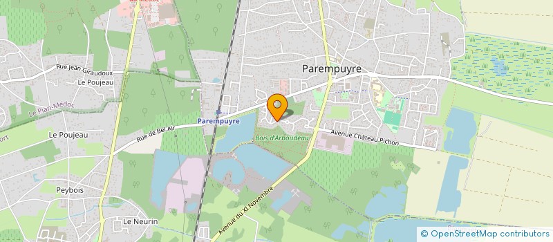 localisation de l'entreprise DNF EVENTS  PAREMPUYRE