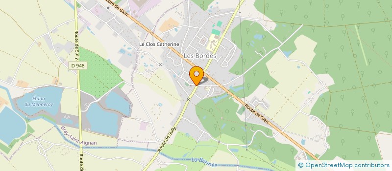 localisation de l'entreprise DNGJL à LES BORDES