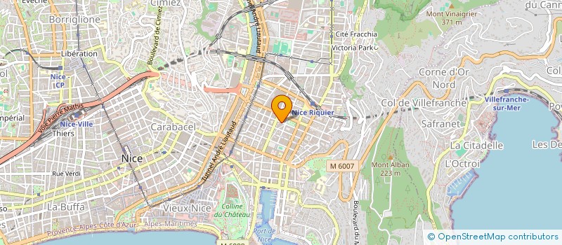 localisation de l'entreprise DNH à NICE