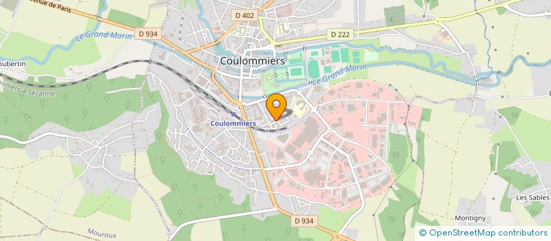 localisation de l'entreprise DNIEPR à COULOMMIERS