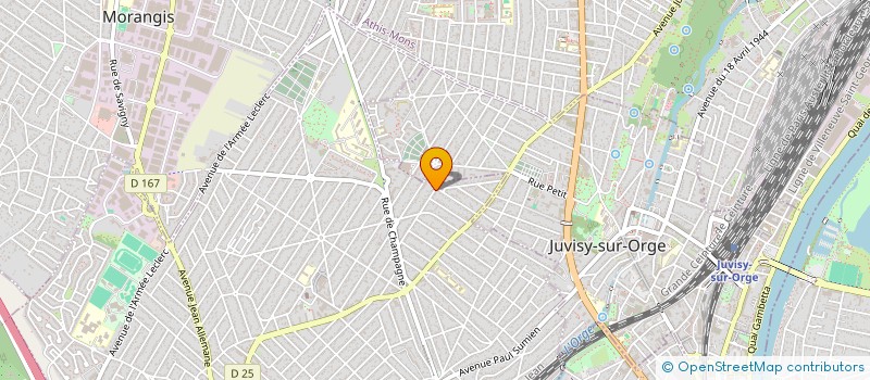 localisation de l'entreprise DNJ PLOMBERIE EURL à SAVIGNY-SUR-ORGE