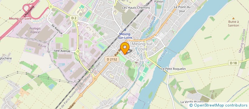 localisation de l'entreprise DNJ UNITY  MEUNG-SUR-LOIRE