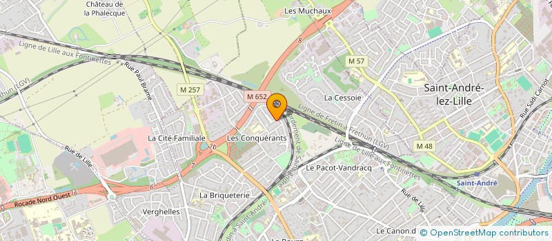 localisation de l'entreprise DNJH à LAMBERSART
