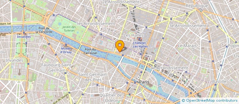 localisation de l'entreprise DNK  PARIS