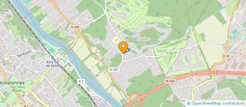 localisation de l'entreprise DNLCR  ETIOLLES