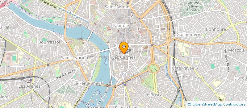 localisation de l'entreprise DNM FILATIERS à TOULOUSE