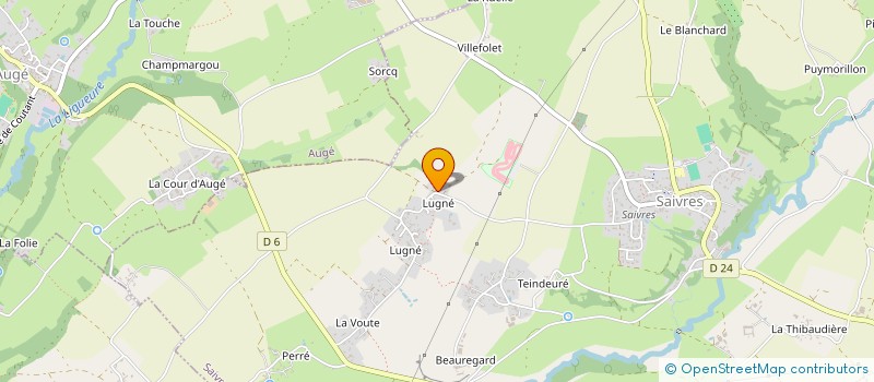 localisation de l'entreprise DNM PROD  SAIVRES