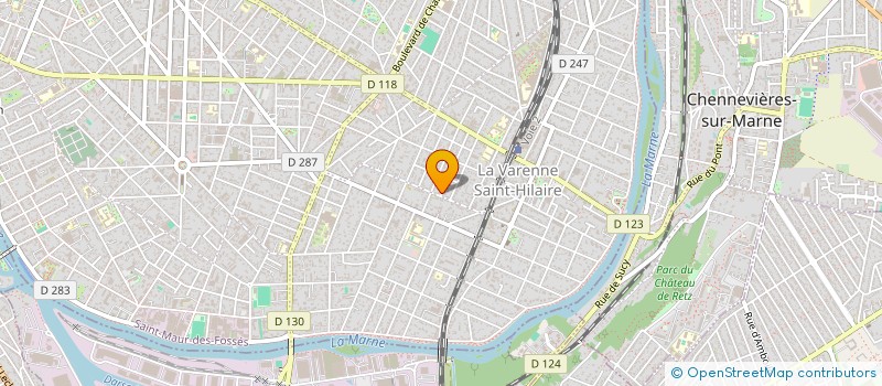 localisation de l'entreprise DNMK CONSEIL à SAINT-MAUR-DES-FOSSES