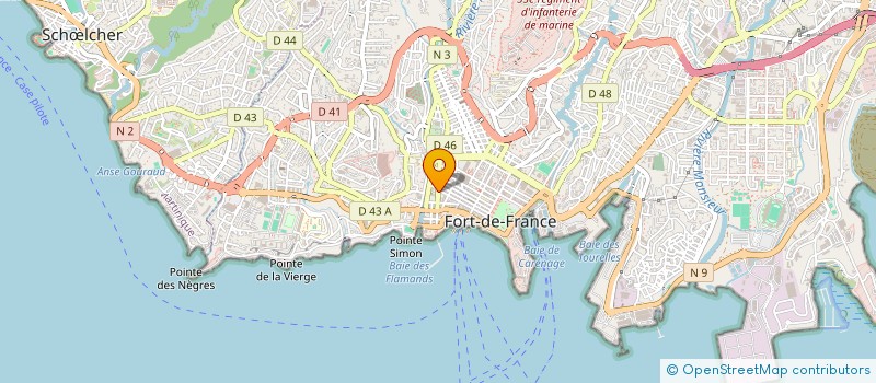 localisation de l'entreprise DNN DISTRIBUTION  FORT-DE-FRANCE