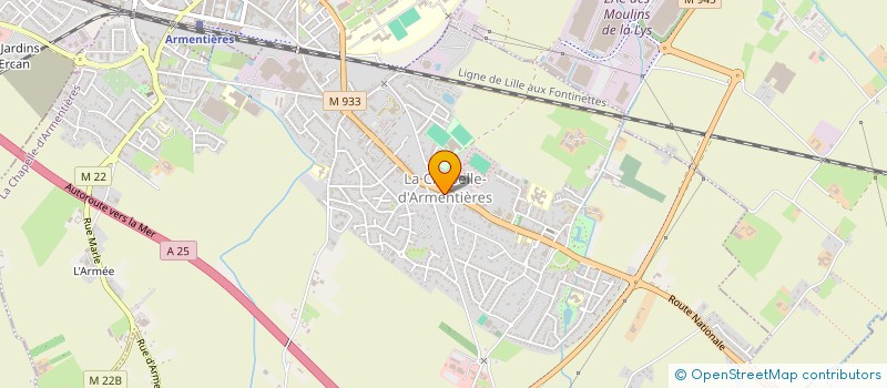 localisation de l'entreprise DNNP  LA CHAPELLE-D'ARMENTIERES