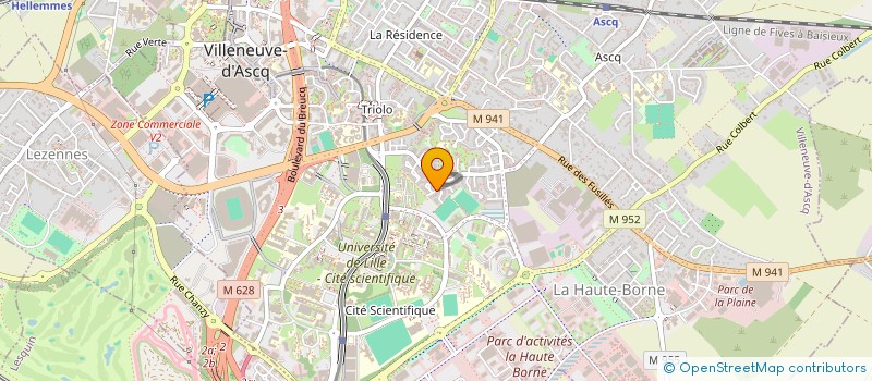 localisation de l'entreprise DNO  VILLENEUVE-D'ASCQ