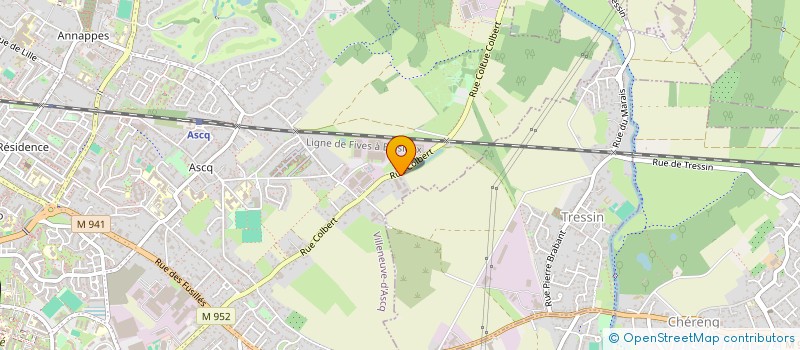 localisation de l'entreprise DNOCAP  VILLENEUVE-D'ASCQ