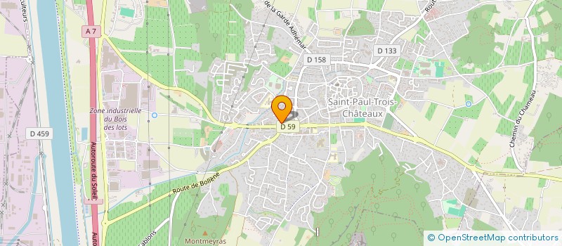 localisation de l'entreprise DNP  SAINT-PAUL-TROIS-CHATEAUX