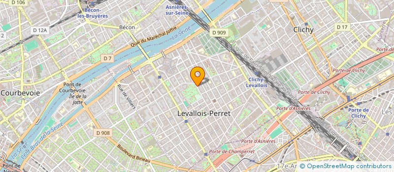 localisation de l'entreprise DNPARC à LEVALLOIS PERRET