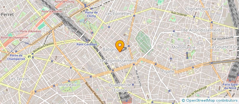 localisation de l'entreprise DNR à PARIS