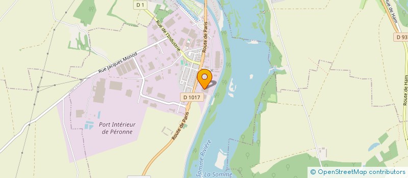 localisation de l'entreprise DNR  PERONNE