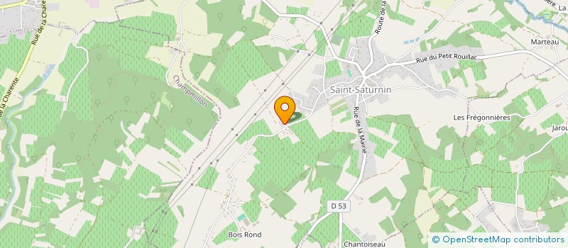 localisation de l'entreprise DNR à SAINT-SATURNIN