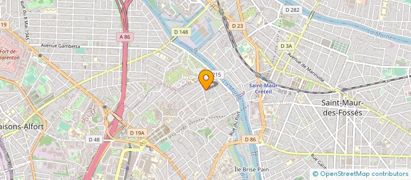 localisation de l'entreprise DNRIP à CRETEIL