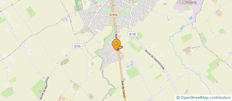 localisation de l'entreprise DNRV  WORMHOUT