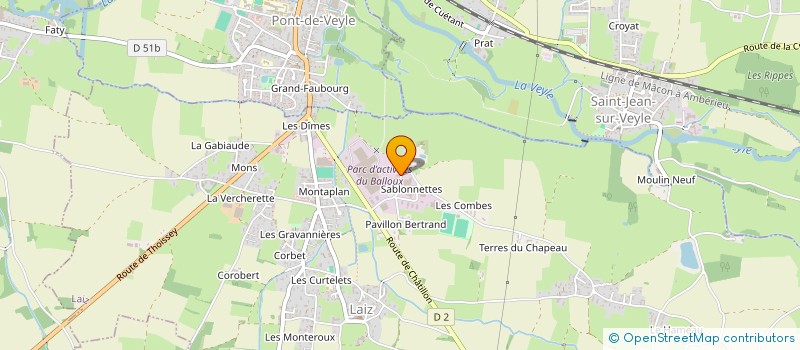 localisation de l'entreprise DNS  SAINT-JEAN-SUR-VEYLE