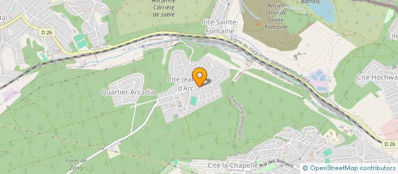 localisation de l'entreprise DNS  SAINT-AVOLD