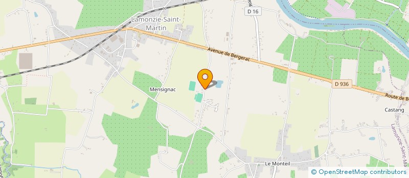 localisation de l'entreprise DNS  LAMONZIE-SAINT-MARTIN