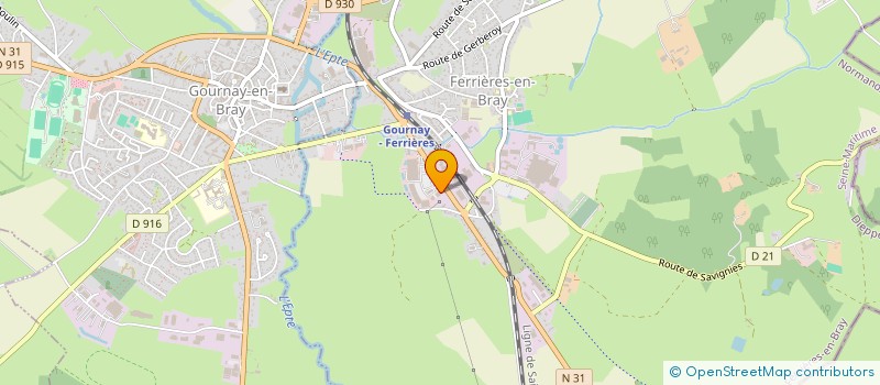 localisation de l'entreprise DNS SCOOL  FERRIERES-EN-BRAY