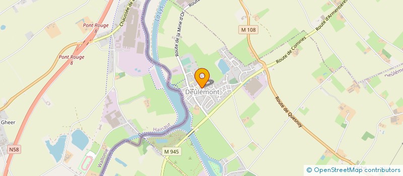 localisation de l'entreprise DNTE à DEULEMONT