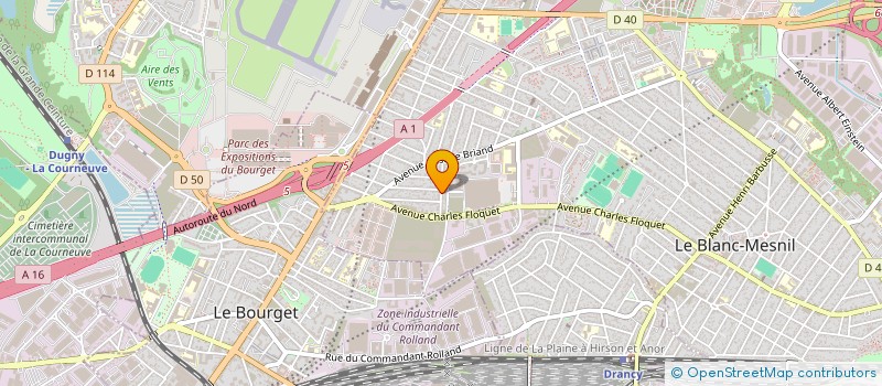 localisation de l'entreprise DNTL AUTO  LE BLANC-MESNIL