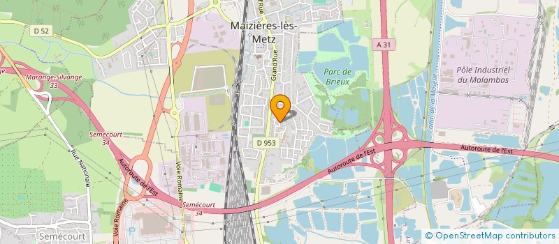 localisation de l'entreprise DNZ FACADE FRANCE  MAIZIERES-LES-METZ