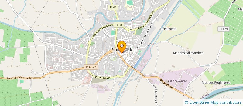 localisation de l'entreprise DO à SAINT-GILLES